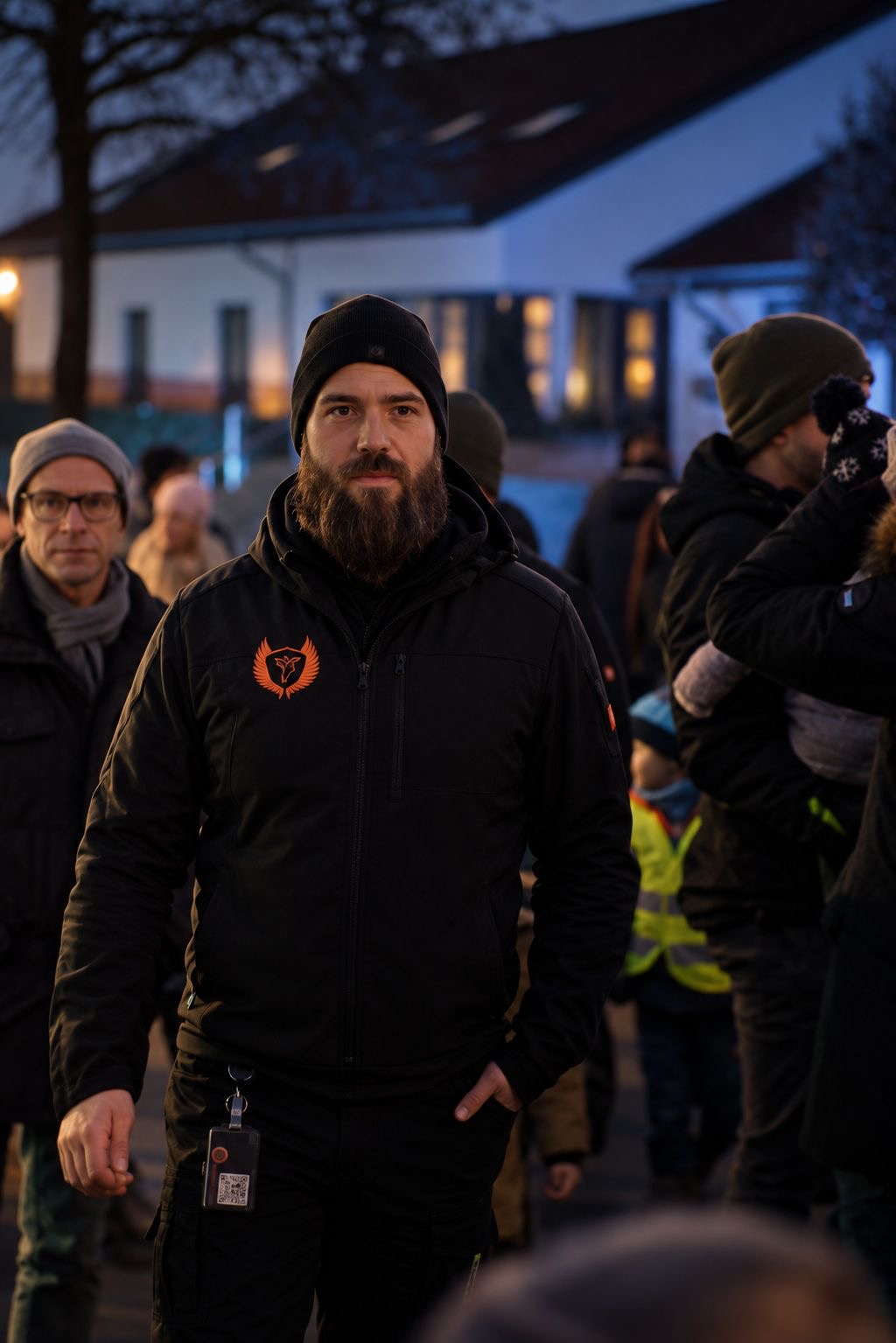 Nico Baumgarte, Geschäftsführer von JANDLsecure, im Einsatz