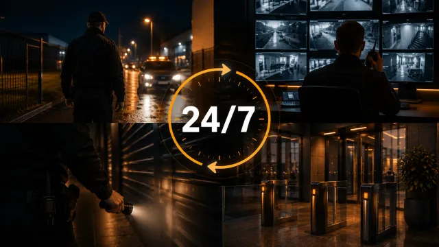 Rund um die Uhr sicher: Die Vorteile eines 24/7-Sicherheitsdienstes für Unternehmen und Privatkunden